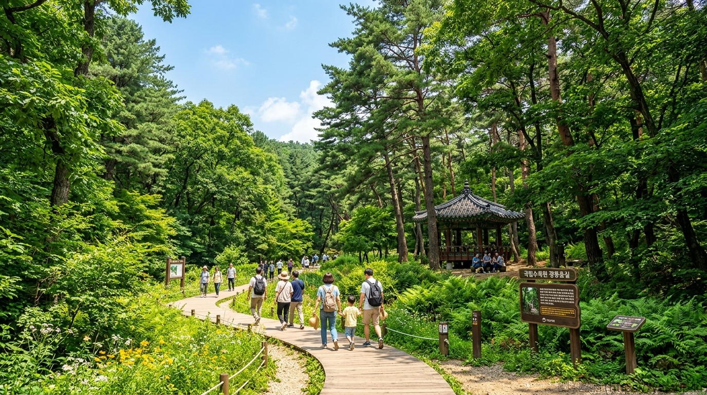 포천 광릉수목원 전경