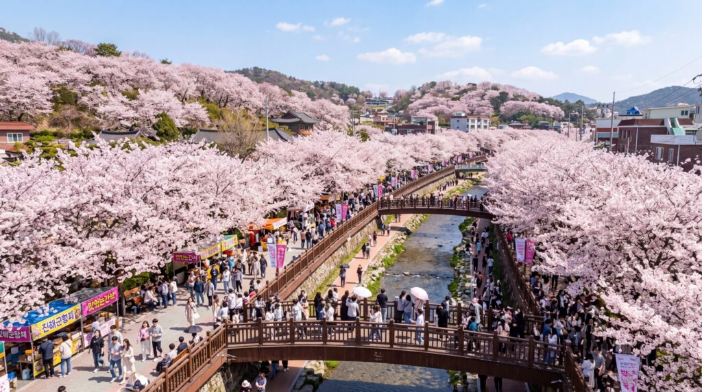 진해 군항제 벚꽃축제