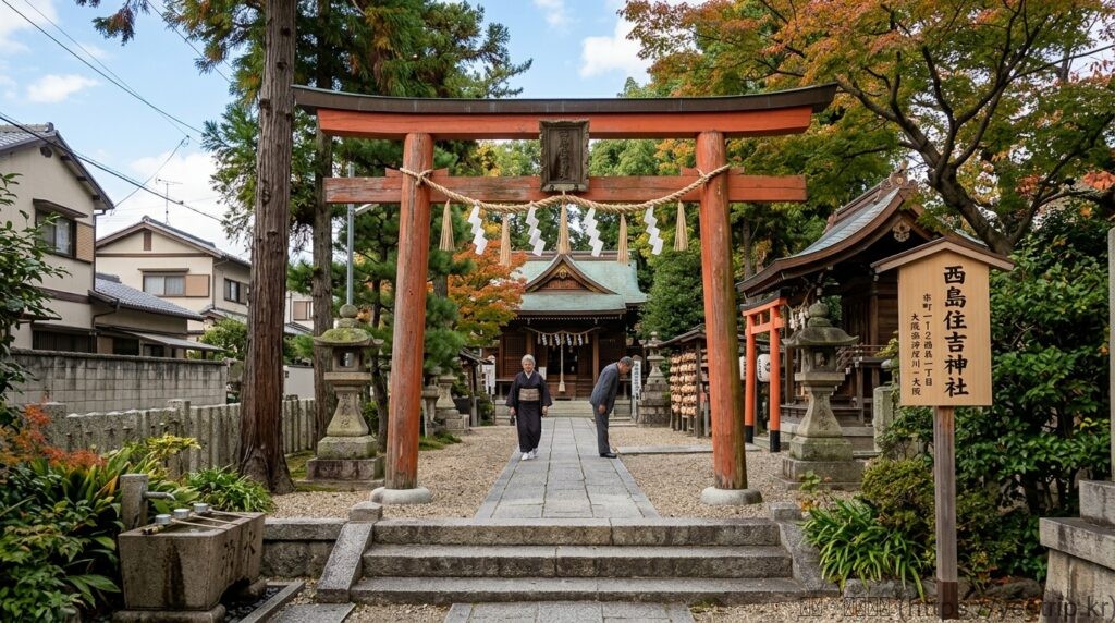 西島住吉神社 Osaka Japan
